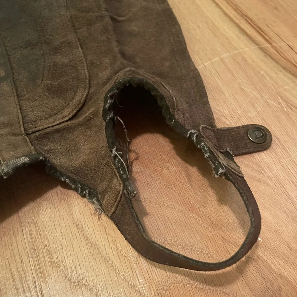 Dublin Brown Riding Half Chaps - Picture 4 of 4